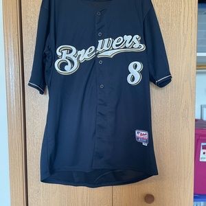 Brewers Jersey size XXL